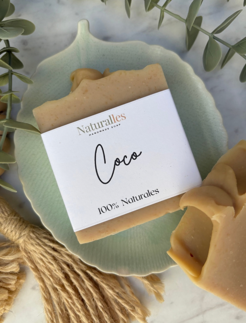 Jabón Artesanal de Coco