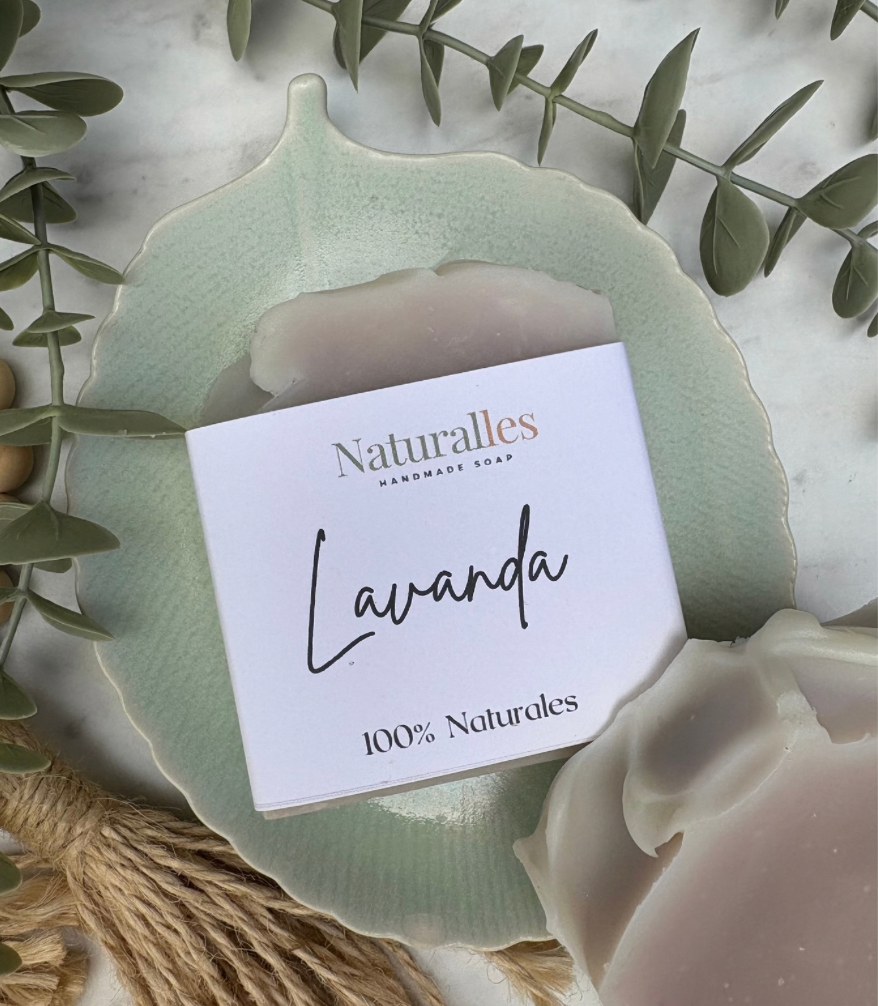 Jabón Artesanal de Lavanda