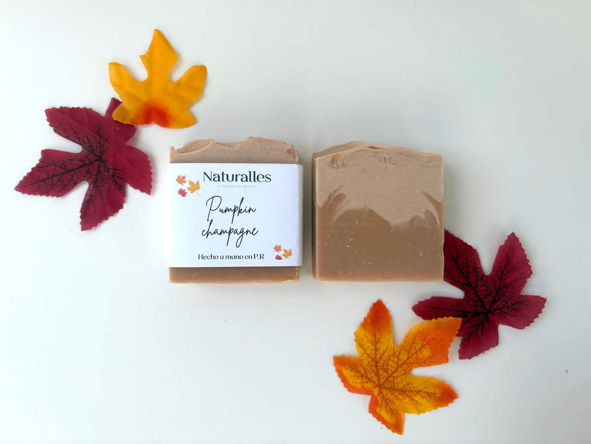 Jabon Artesanal de Pumpkin Champagne