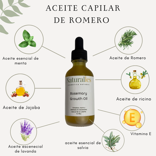 Aceite capilar de Romero