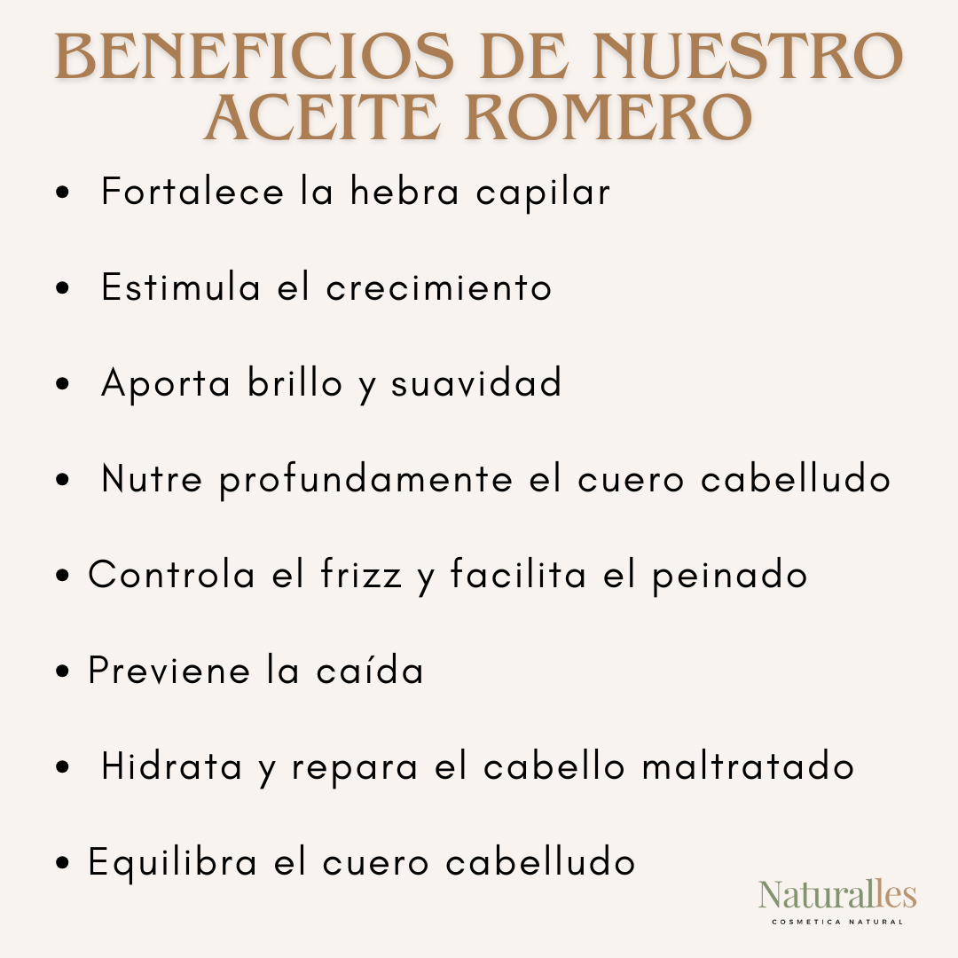 Aceite capilar de Romero
