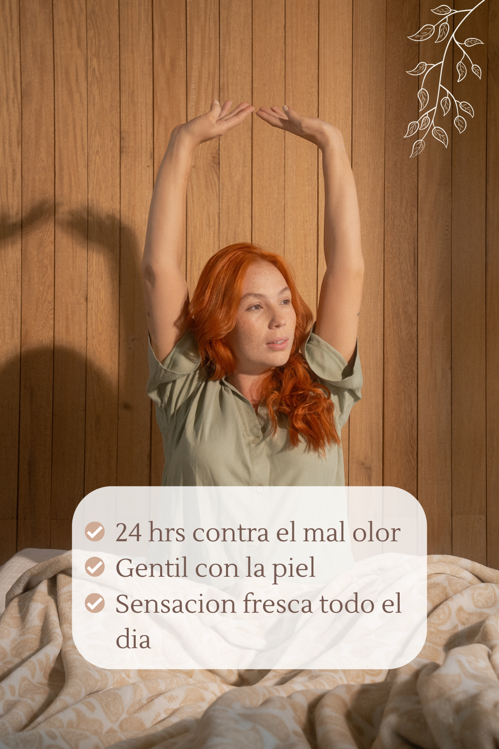 Desodorante 100% Natural libre de Aluminio