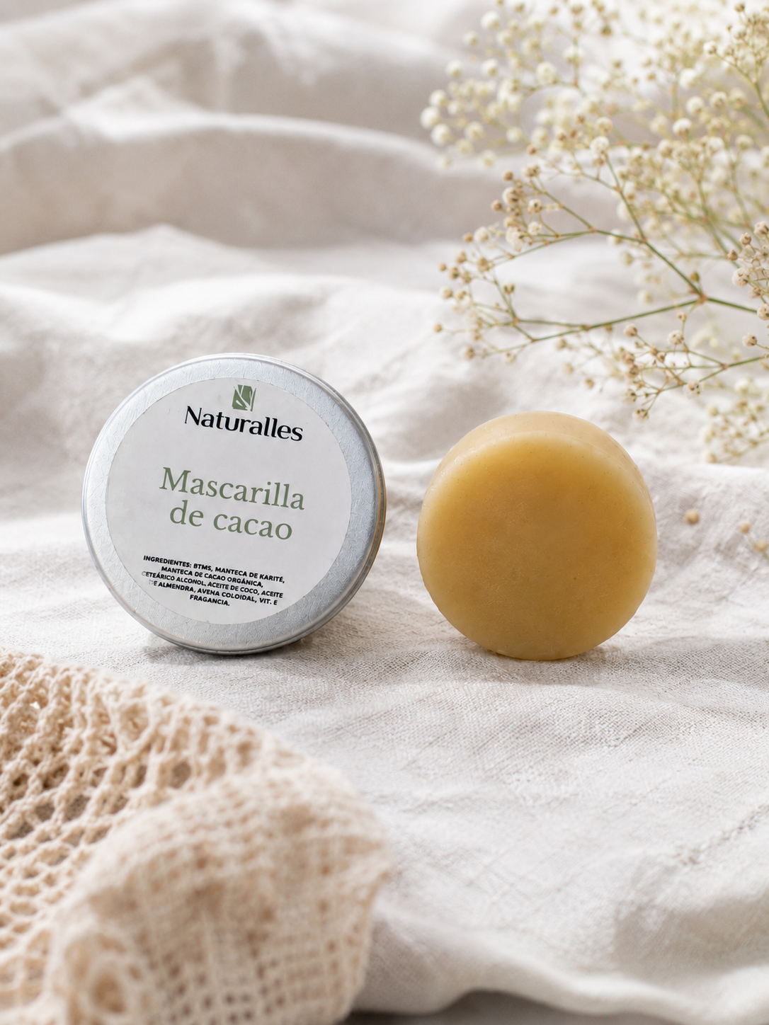 Mascarilla Solida Hidratante para el cabello