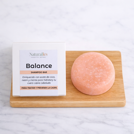 Champú solido para prevenir la caspa