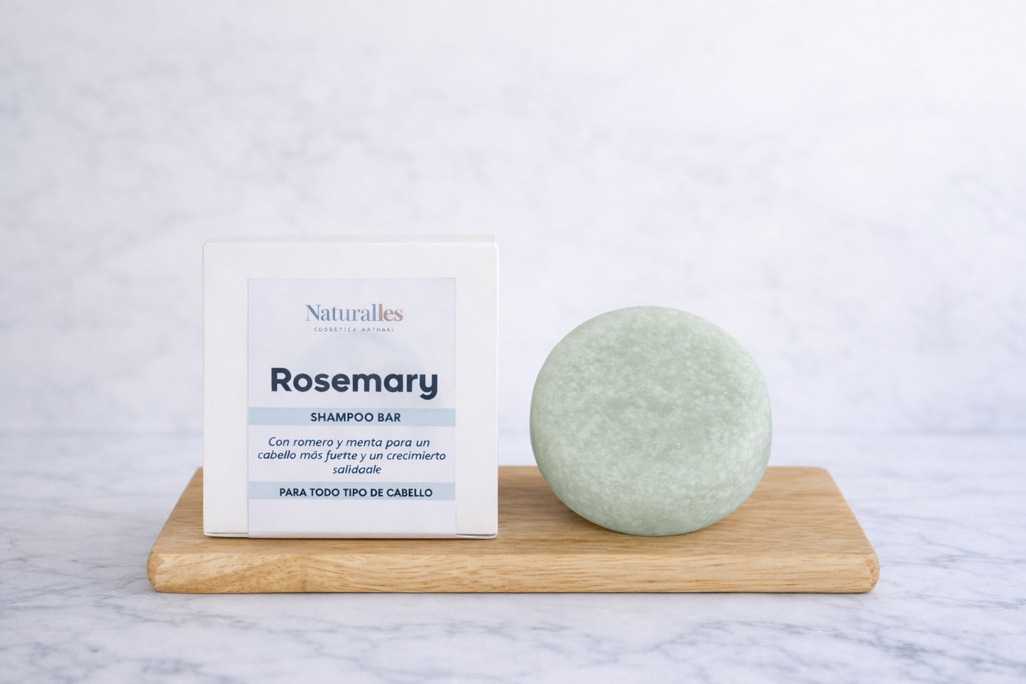 Champú solido Fortalecedor de Romero