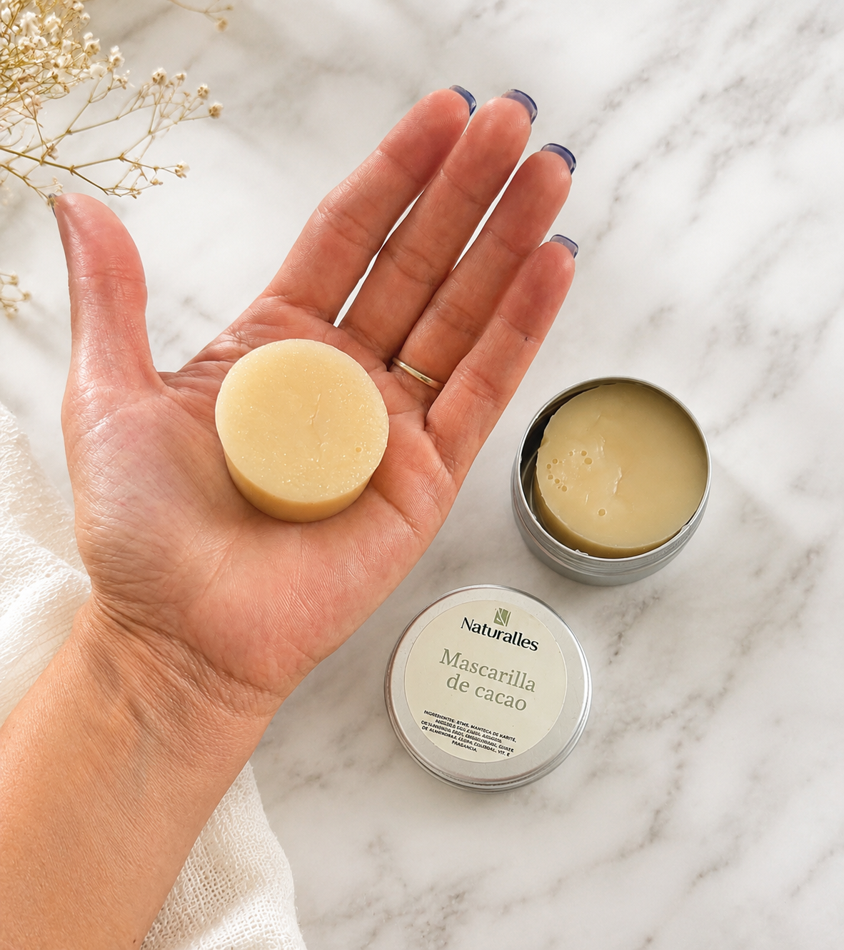 Mascarilla Solida Hidratante para el cabello