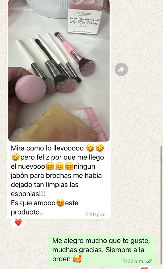 Barra Desmaquillante 2 en 1