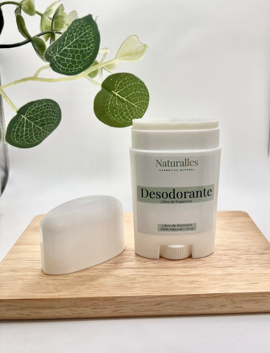 Desodorante 100% Natural libre de Aluminio