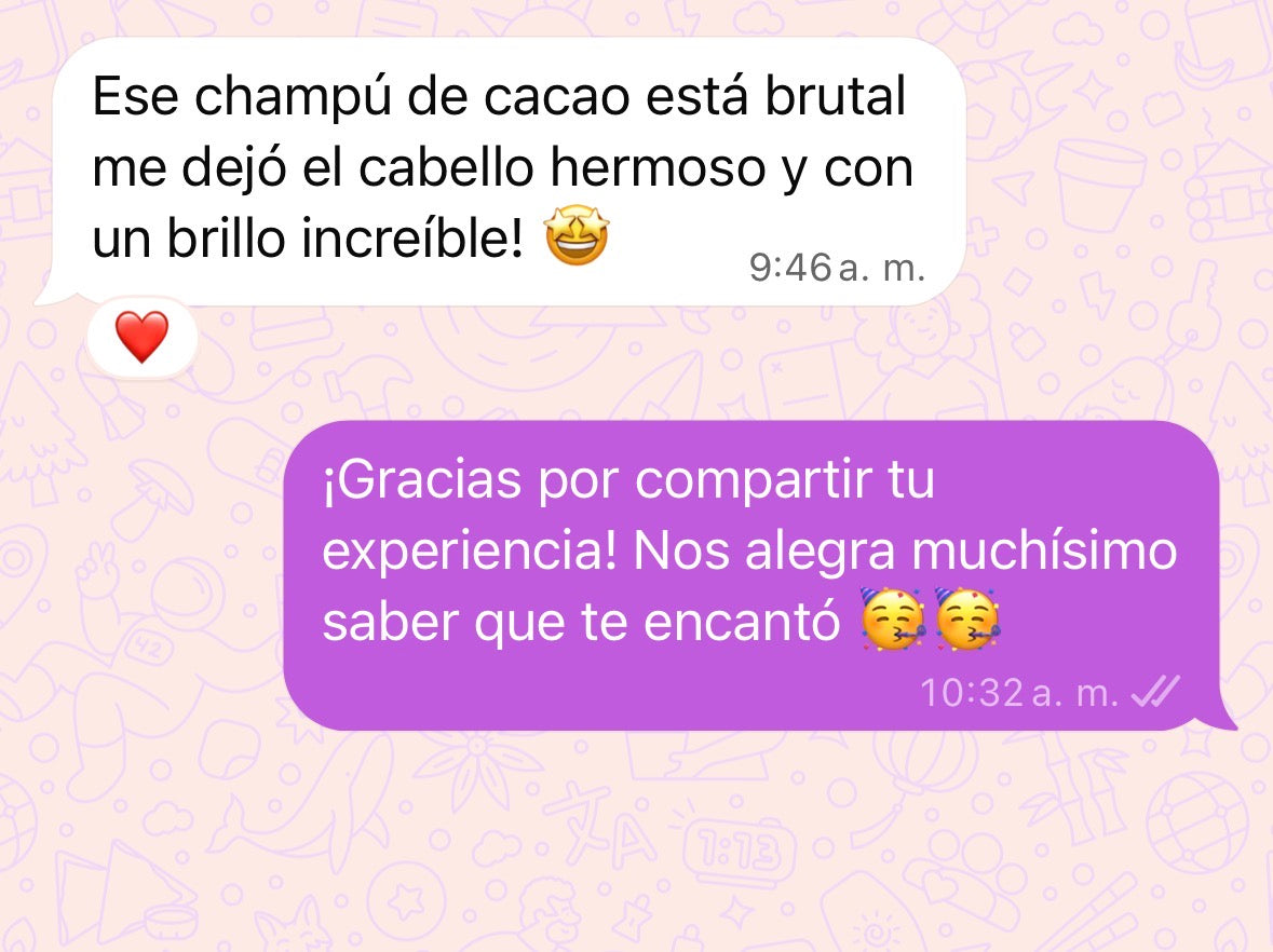 Champú Sólido de manteca de Cacao