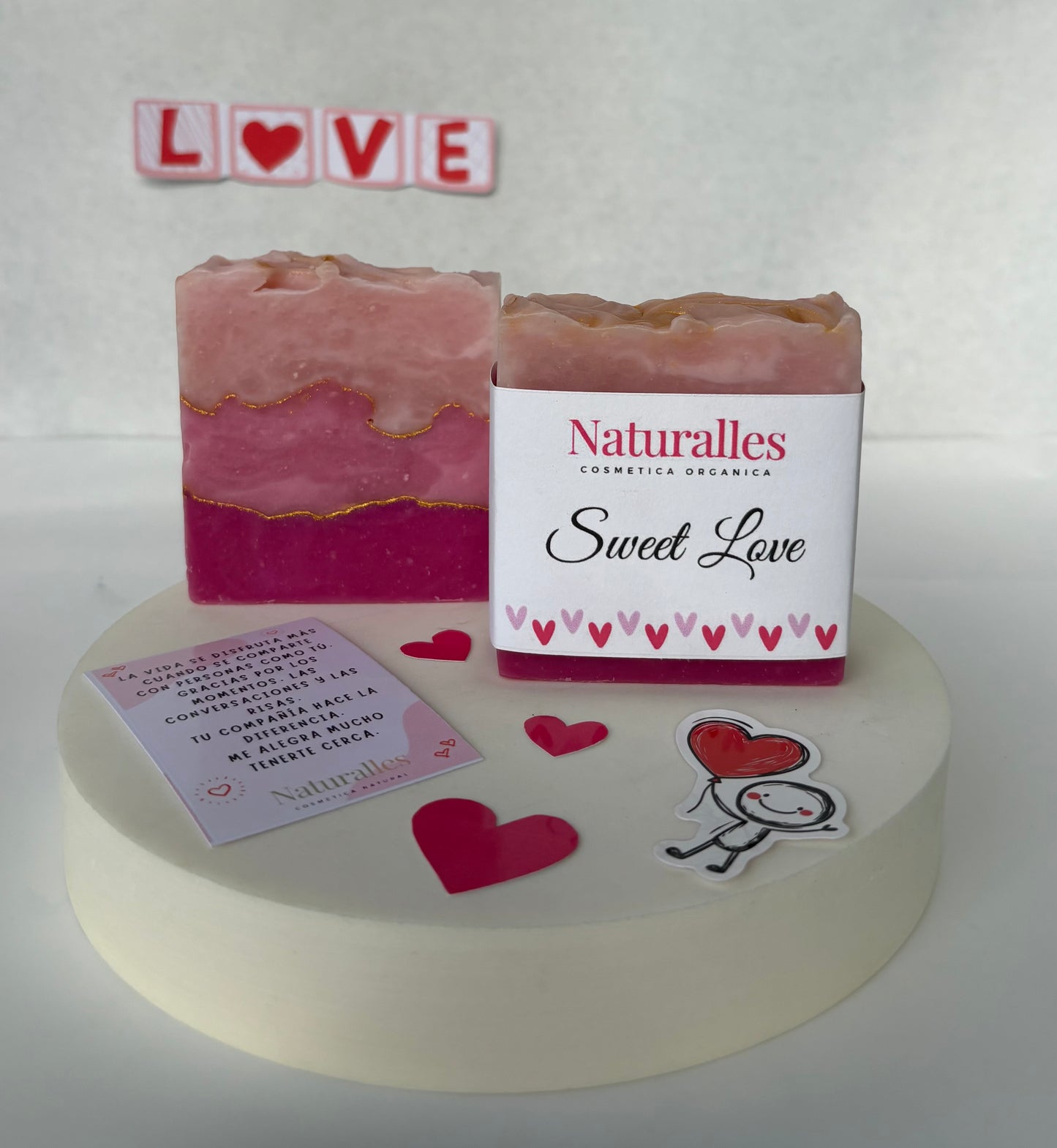 Jabon artesanal Sweet Love