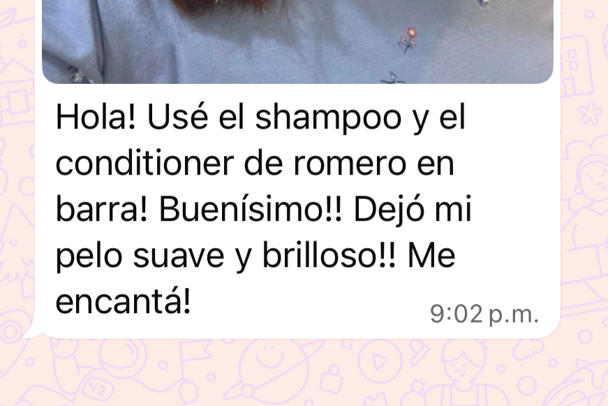 Champú solido Fortalecedor de Romero