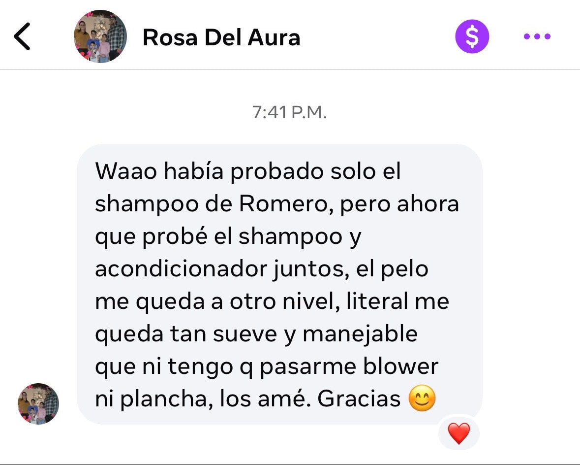 Champú solido Fortalecedor de Romero